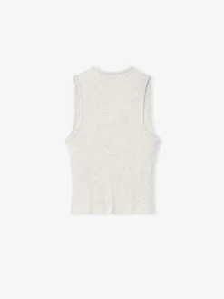 Womens Rib Fitted Tank