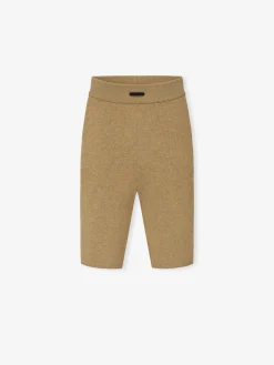 Womens Rib Knit Bike Short