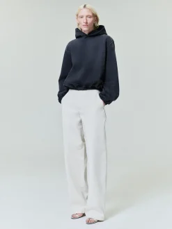 Womens Sunfaded Classic Half Raglan Fleece Hoodie