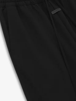 Wool Ripstop Wide Leg Drawstring Pants