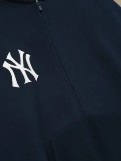 Yankees Raglan Half Zip Sport Hoodie