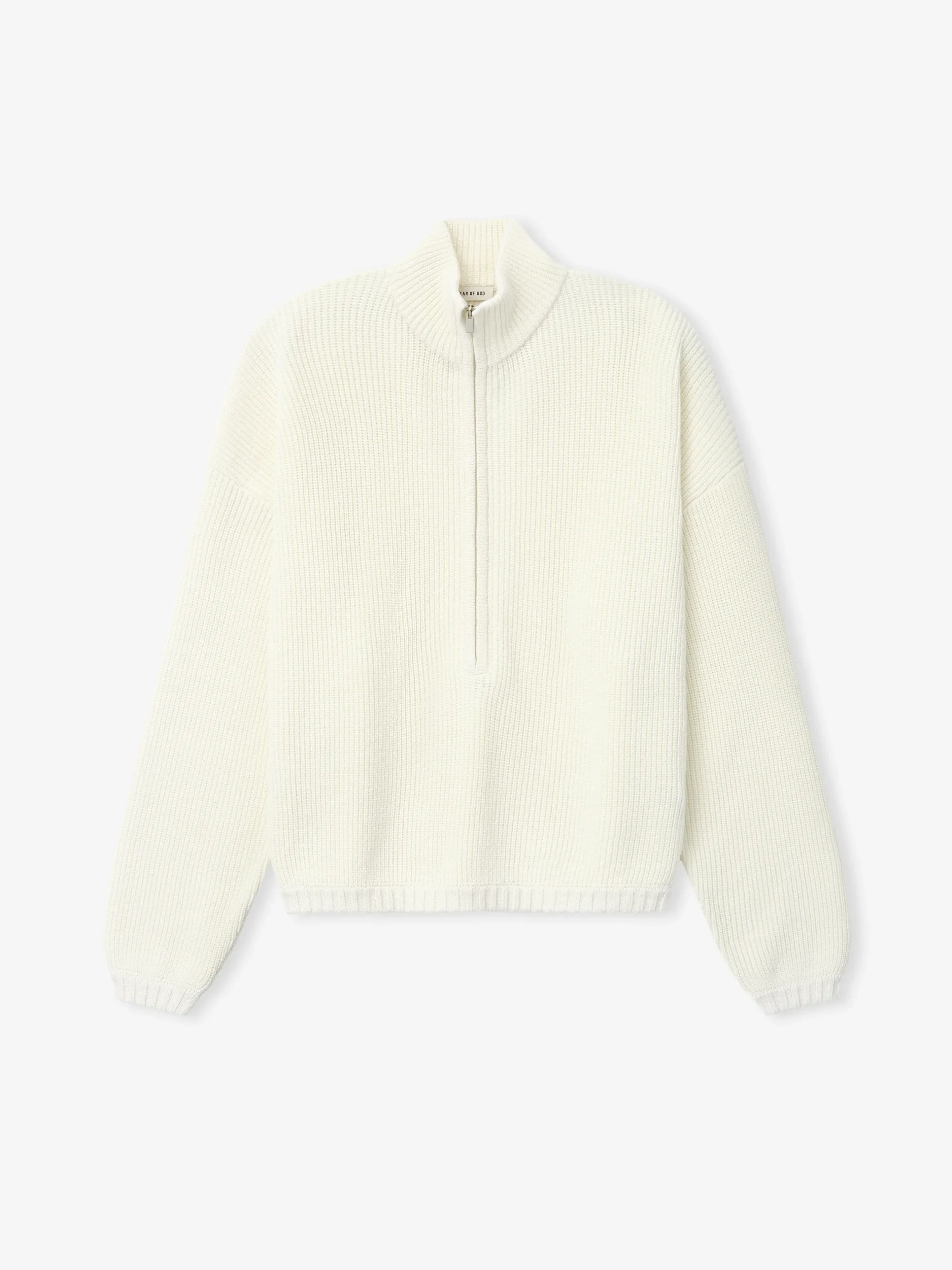 Zip-Up Sweater Long Sleeve