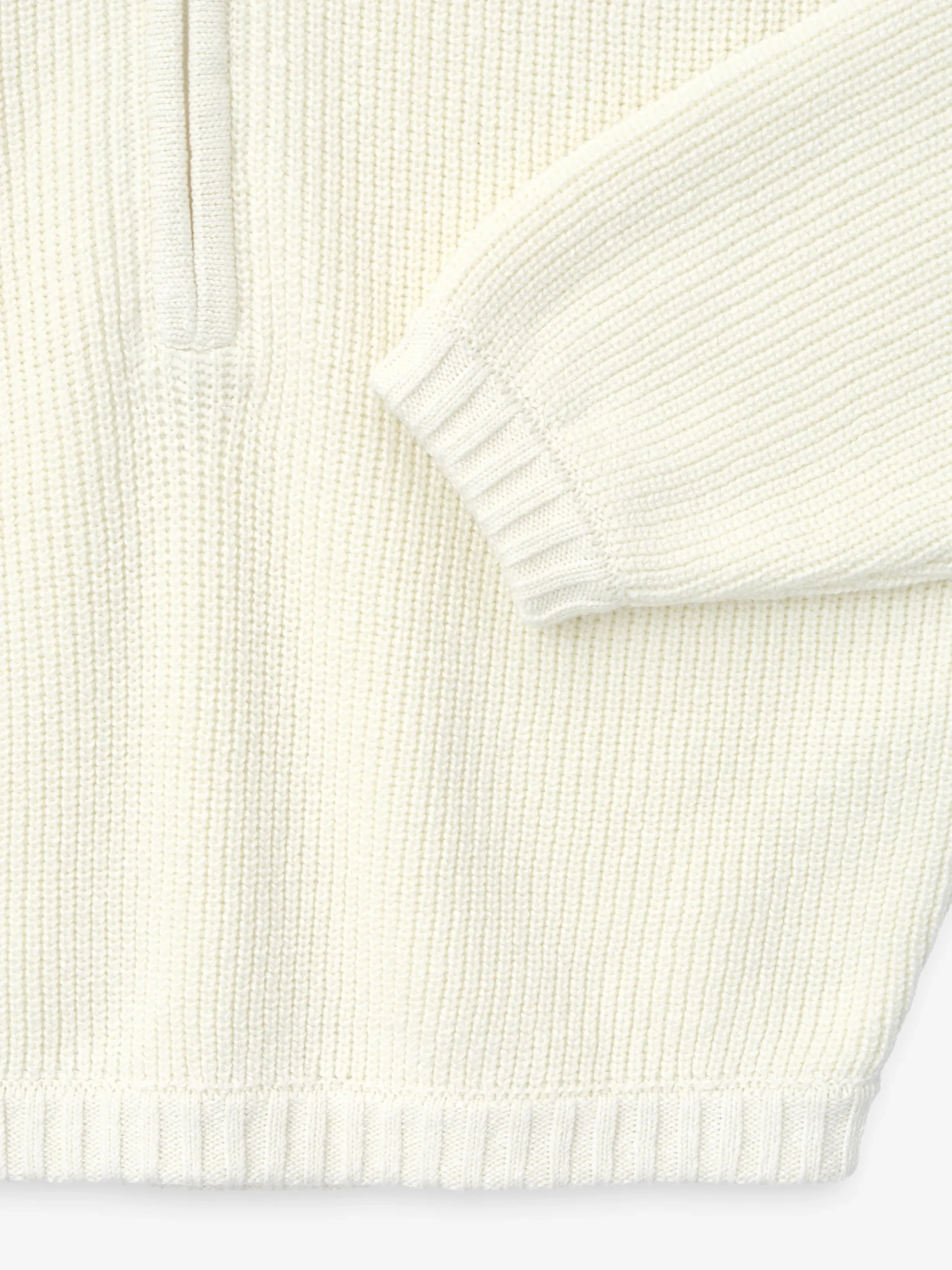 Zip-Up Sweater Long Sleeve